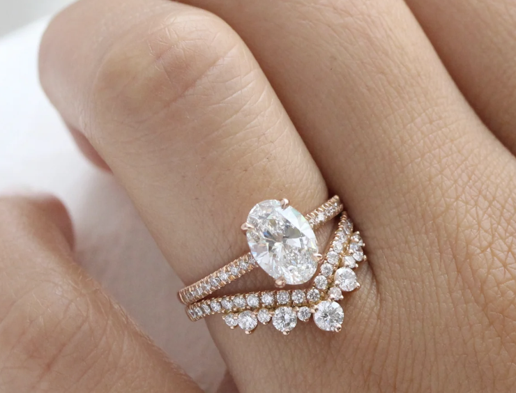 How Will Your Engagement Ring Look with a Wedding Band? Think About It Before You Buy